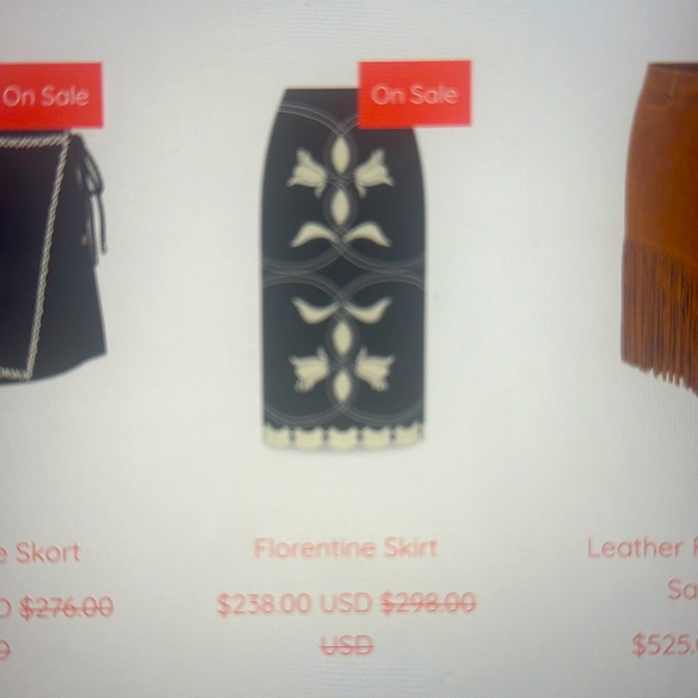 Never A Wallflower skirt
